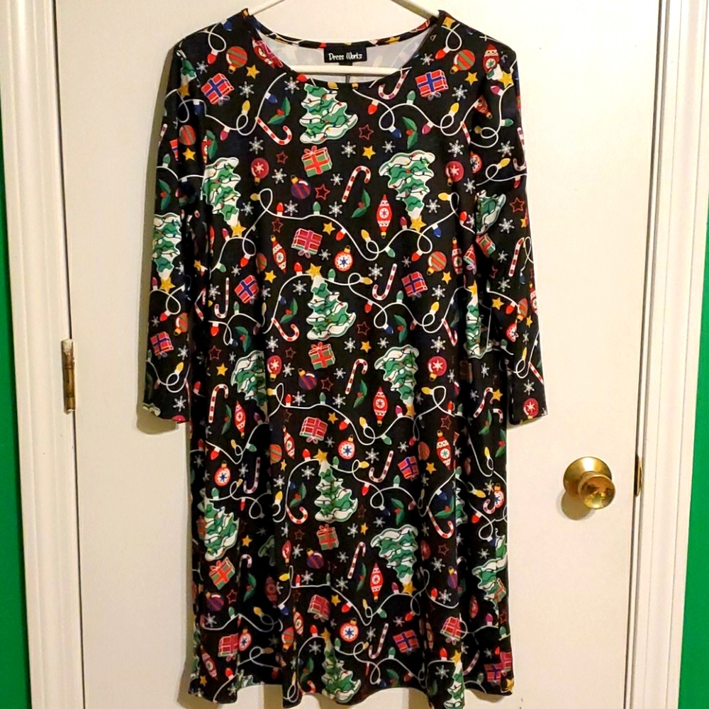 New Dress Works women's M 🎄 Holiday Dress